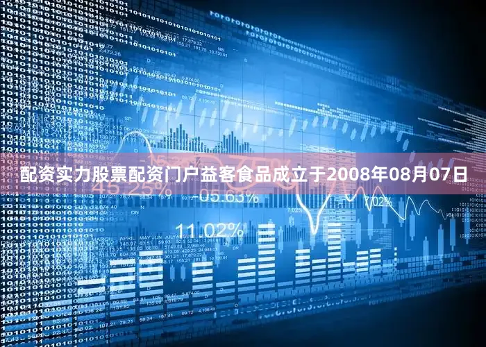 配资实力股票配资门户益客食品成立于2008年08月07日
